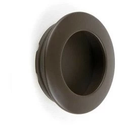 Emuca - 25 Poignées Pour Meubles Oregon D41mm Zamak Finition Moka - 9161513