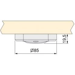 EMUCA Vela Aplique Led - Talla -EMUCA Soldes 67937101 3