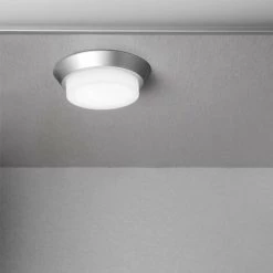 Emuca Spot LED, D. 100 Mm, De Surface, Lumière Blanc Froid, Plastique, Gris Métallisé - Talla -EMUCA Soldes 67937102 4