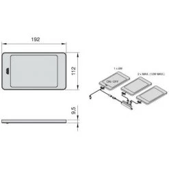 EMUCA Aplique Androwave Switch - Talla -EMUCA Soldes 67937111 3