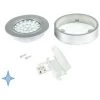Emuca Spot LED Avec Support, D. 65 Mm, Lumière Blanc Froid, Plastique, Gris Métallisé - Talla -EMUCA Soldes 67937112 1