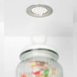 Emuca Spot LED Avec Support, D. 65 Mm, Lumière Blanc Froid, Plastique, Gris Métallisé - Talla -EMUCA Soldes 67937112 5