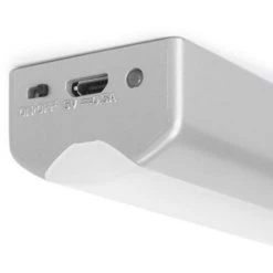 Emuca Luminaire à LED Rigel Rechargeable Par USB Pour L'intérieur Des Tiroirs Avec Capteur De Vibrations, Plastique, 1 W - Talla -EMUCA Soldes 67937259 4