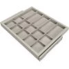 Emuca Kit De Tiroir D'organisation Avec Glissières à Fermeture Douce Pour Armoire, Réglable, Module 600mm, Gris Pierre -EMUCA Soldes 68605228 1