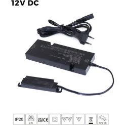 Emuca Convertisseur Pour Luminaires LED à Tension Constante, Plastique (12V DC), 15 W, Plastique, 10 U - Transparent / Indeterminé -EMUCA Soldes 69707622 4