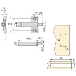 Lot De 10 Pistons Amortisseurs Emuca Pour Portes Minidamp2 8 Lot De 10 Pistons Amortisseurs Emuca Pour Portes Minidamp2 -EMUCA Soldes 9823441 3