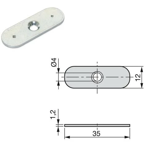 Lot De 20 Fermetures Magnétiques Pour Portes Emuca 5 Lot De 20 Fermetures Magnétiques Pour Portes Emuca – Image 3