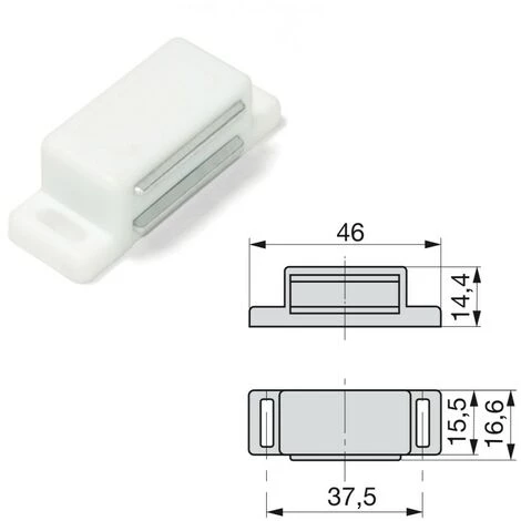 Lot De 20 Fermetures Magnétiques Pour Portes Emuca 6 Lot De 20 Fermetures Magnétiques Pour Portes Emuca – Image 4