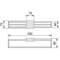 Porte-cravates Extractible Self Emuca -EMUCA Soldes 9844784 3